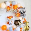 Balon foliowy jeż urodziny hel dekoracja